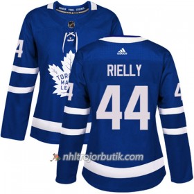 Dame Ishockey Toronto Maple Leafs Tröja Morgan Rielly 44 Adidas 2017-2018 Blå Authentic